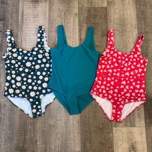 Essentials Girls' Colorful Swimsuit Set